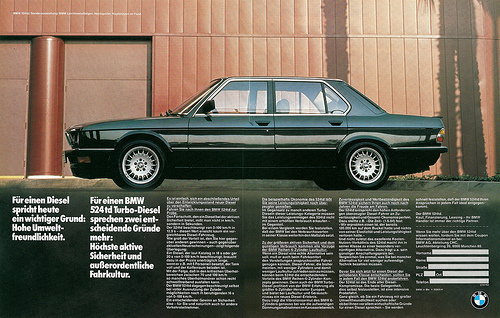 BMW 524td: 1 фото